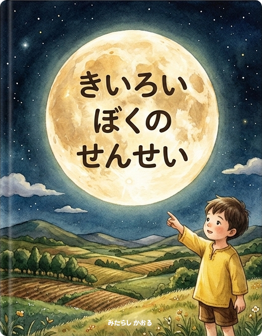 絵本「きいろいぼくのせんせい」の表紙